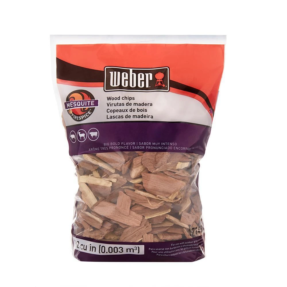 Weber Mesquite Wood Chips 900g 1 Weber Mesquite Wood Chips 900g