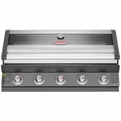 Beefeater 1600 Series Dark 5 Burner - Inbuilt W/Cast Iron Burners & Grills -Outdoor Camping Store BBG1650DA 2