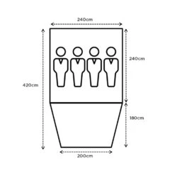 Turbo Tent 240 11 Turbo Tent 240 -Outdoor Camping Store BlackWolf Turbo 240 Floorplan 473ea36f fdd2 4682 b3f8 8cb54006f56a