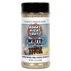 Boars Night Out White Lightning Double Garlic Butter Rub - Boars Night Out