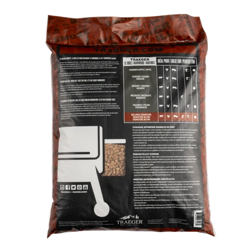 Traeger Signature Blend BBQ Pellets 9kg 2 Traeger Signature Blend BBQ Pellets 9kg - Image 2